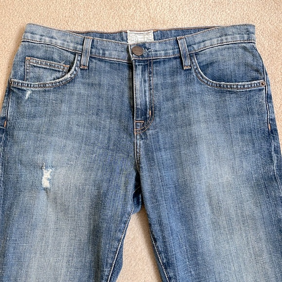 Current Elliot (exclusive for Nordstroms) Boyfriend distressed jeans. Fit 28-29 - Picture 3 of 11